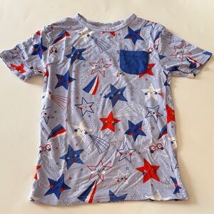 Little Sleepies - Kids Star Print T-Shirt - 3T